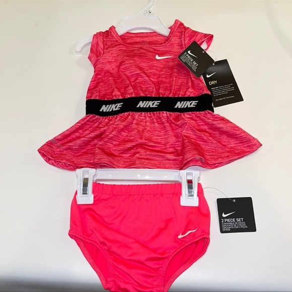 Nike Other - Nike Baby Girl Pink Matching Set 3 Months!